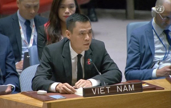 El embajador Dang Hoang Giang, representante permanente de Vietnam ante la ONU. (Fotografía: VNA)