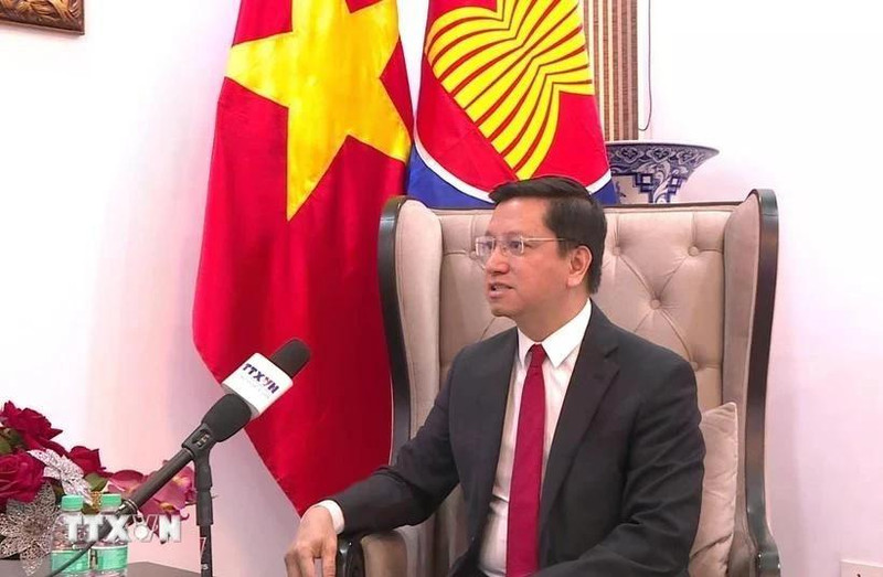El embajador vietnamita en la India, concurrente en Nepal y Bután, Nguyen Thanh Hai. (Fotografía: VNA)