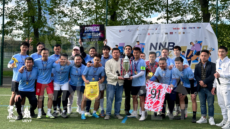 AEV Lyon, el campeón de NNB 2024. (Fotografía: Nhan Dan)