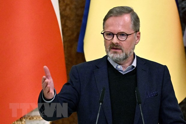 El primer ministro checo, Petr Fiala. (Fotografía: AFP/VNA)