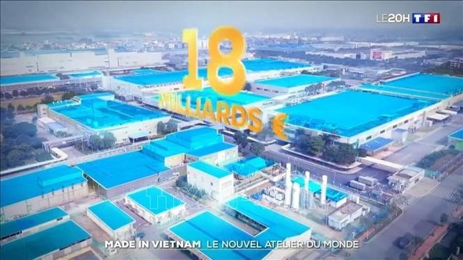 Samsung ha invertido 18 mil millones de euros en fábricas en las afueras de Hanói, convirtiendo esa zona en un lugar estratégico para las empresas extranjeras. (Fotografía: VNA)