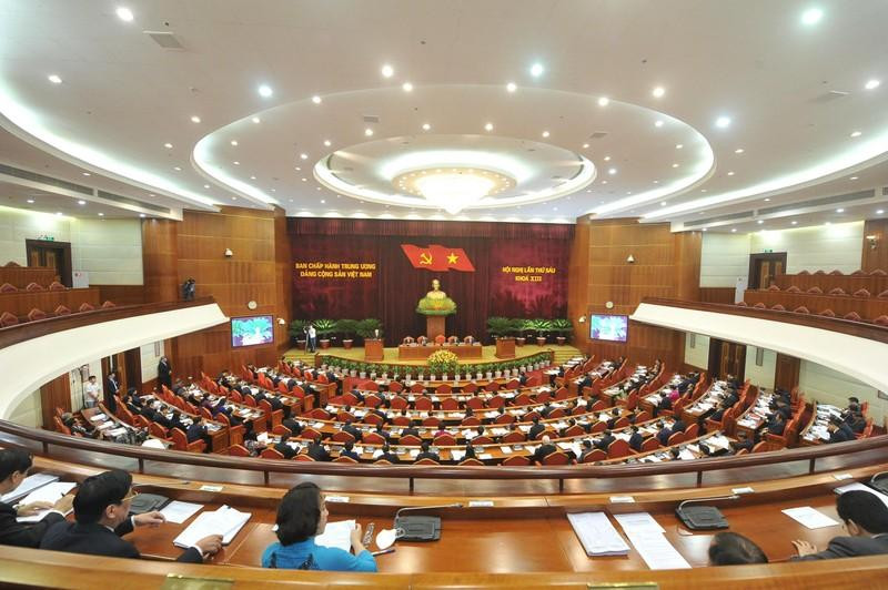 Panorama de la sesión. (Fotografía: Nhan Dan)