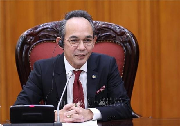 El embajador de Tailandia en Vietnam, Nikorndej Balankura. (Fotografía: VNA)