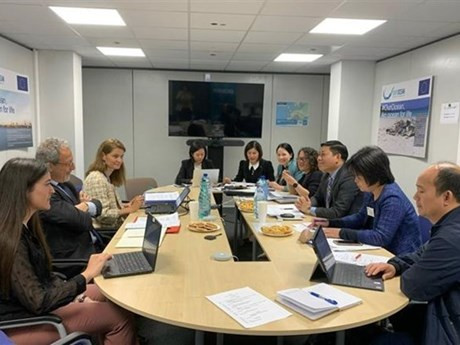 Panorama de la reunión. (Fotografía: VNA)