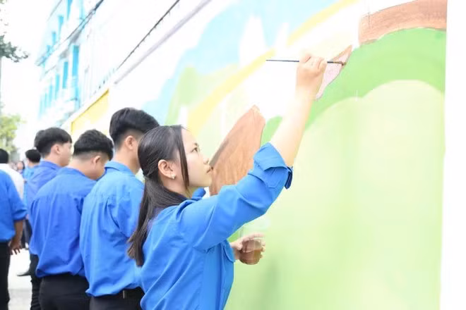 Diversas actividades se llevan a cabo en el Mes de la Juventud. (Fotografía: VNA)