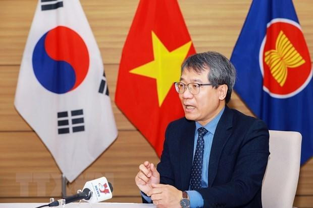 El embajador vietnamita en Corea del Sur, Nguyen Vu Tung. (Fotografía: VNA)