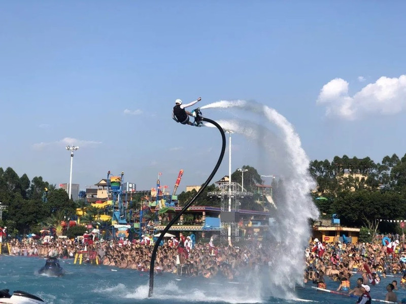 Se efectuarán las buenas actuaciones de motores en agua Jetski. (Fotografía: VNA)