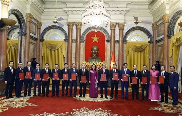 En el acto. (Fotografía: VNA)