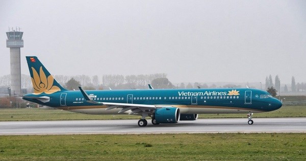 Un avión de Vietnam Airlines. (Fotografía: VNA)