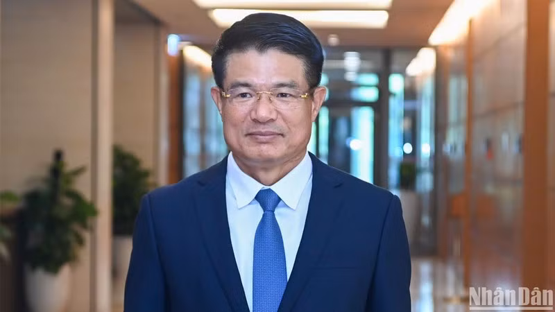 El nuevo presidente de la Fiscalía Popular Suprema, Nguyen Huy Tien. (Fotografía: Nhan Dan)