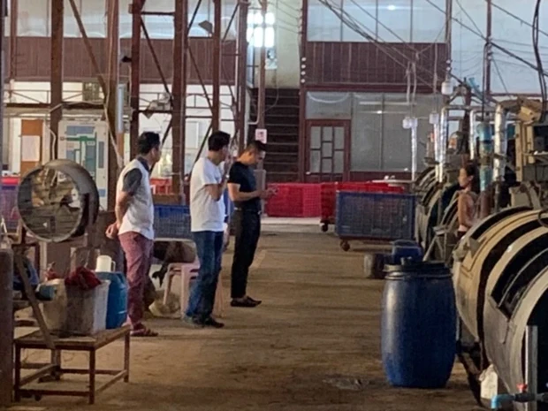 Un área de producción industrial en Laos. (Fotografía: Internet)