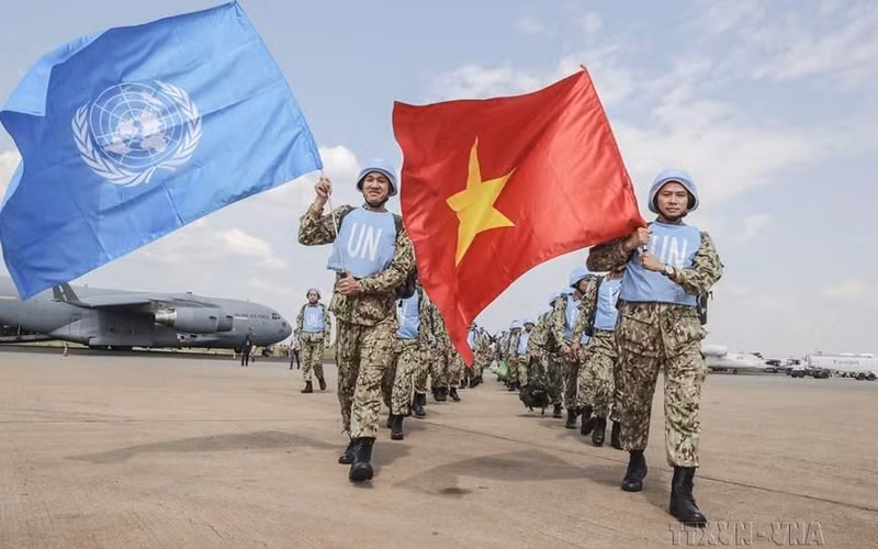 El 2 de octubre de 2018 llegaron a la capital de Juba (Sudán del Sur) los primeros 32 médicos de un total de 63 empleados y galenos del primer Hospital de Campaña de Nivel 2 de Vietnam.