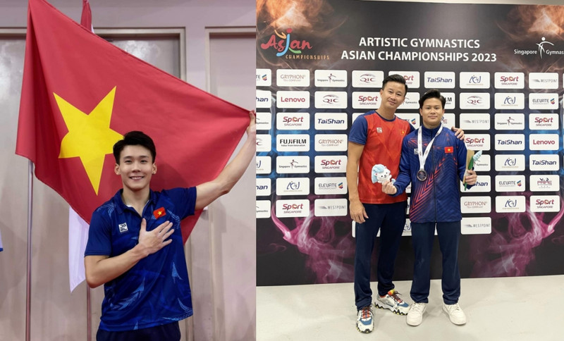 Van Vi Luong (izquierda) y Nguyen Van Khanh Phong.