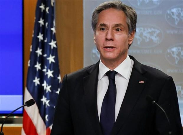 El secretario de Estado de los Estados Unidos, Antony J. Blinken. (Fotografía: VNA)