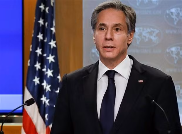 El secretario de Estado de los Estados Unidos, Antony J. Blinken. (Fotografía: VNA)