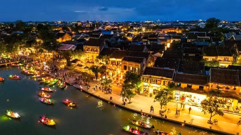 Hoi An fue nominada en la categoría de ciudad destino cultural líder de Asia. (Fotografía: VNA)