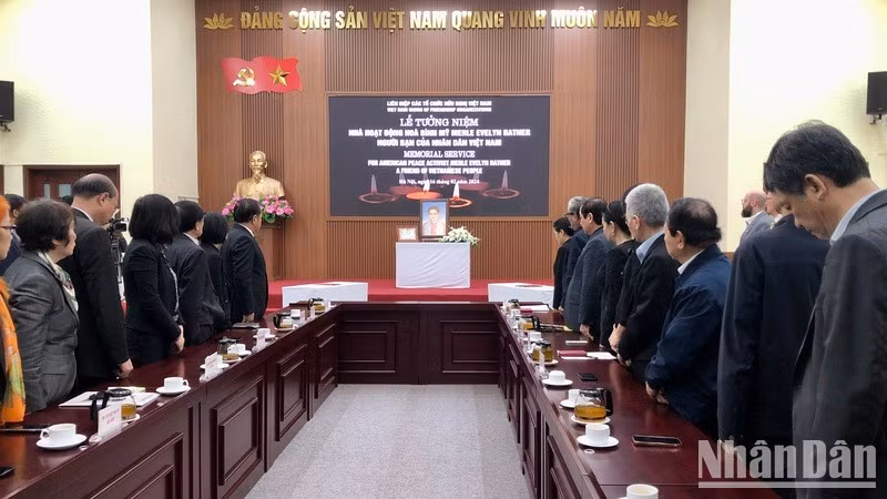 En la ceremonia. (Fotografía: Nhan Dan)