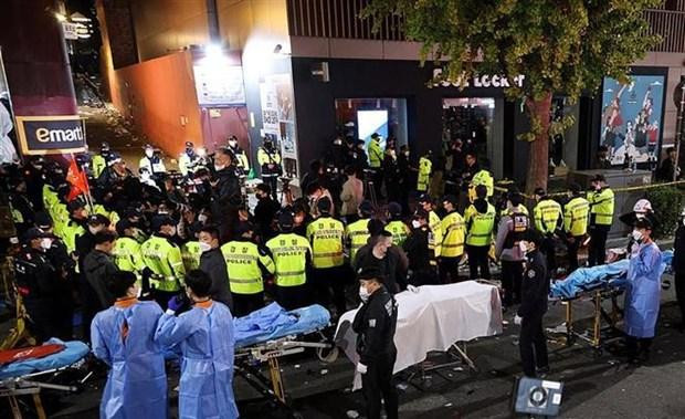 Escena del accidente. (Fotografía: VNA)