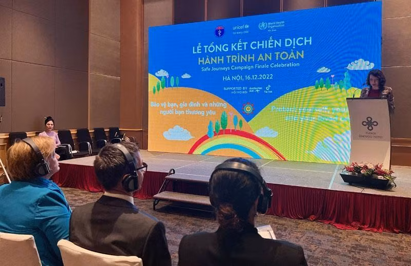 En el acto. (Fotografía: Nhan Dan)