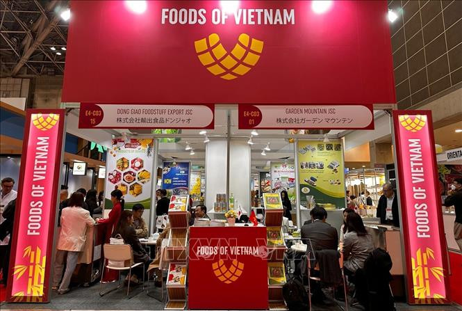 En el pabellón vietnamita. (Fotografía: VNA)