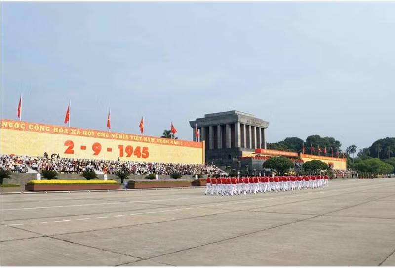 La plaza de Ba Dinh. (Fotografía: dantri.com.vn)