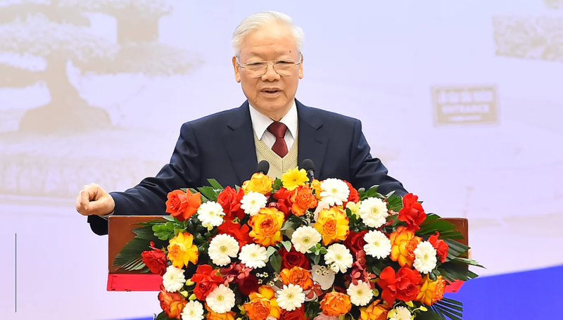 El secretario general del Partido Comunista de Vietnam, Nguyen Phu Trong. (Fotografía: Nhan Dan)
