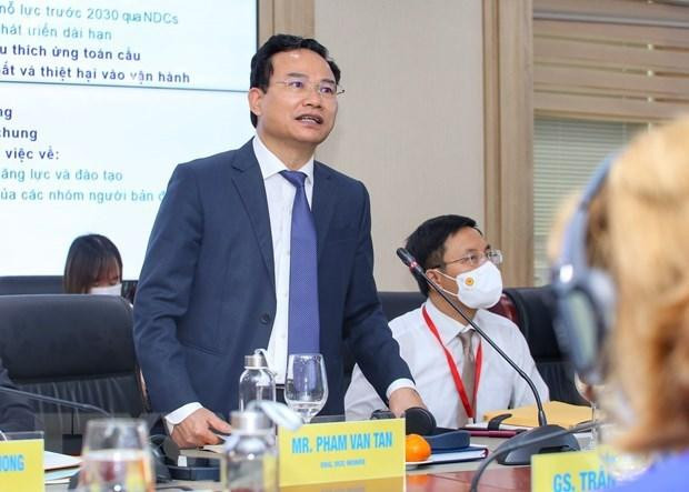 Pham Van Tan, subdirector de la Agencia de Cambio Climático de Vietnam. (Fotografía: VNA)