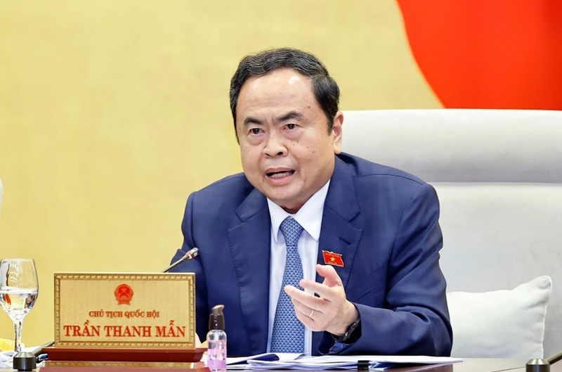 El presidente de la Asamblea Nacional de Vietnam, Tran Thanh Man. (Fotografía: VNA)