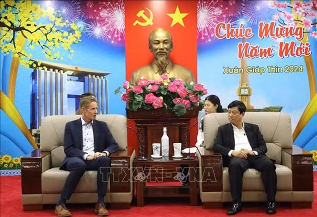 En la reunión. (Fotografía: VNA)