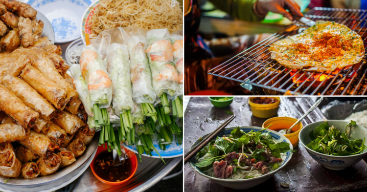 Platos callejeros en Vietnam. (Fotografía: Klook)