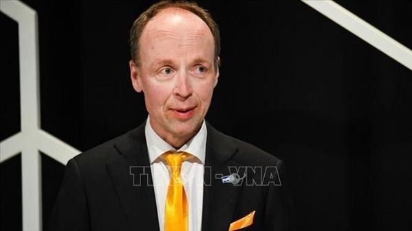 El presidente del Parlamento de Finlandia, Jussi Halla-aho. (Fotografía: VNA)