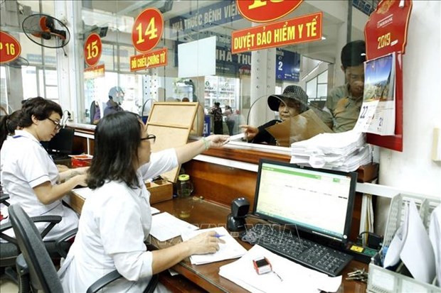 La cobertura de seguro de salud de Vietnam alcanza el 92,04% el año pasado. (Fotografía: VNA)