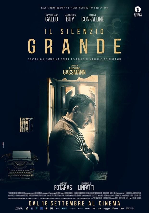 Cartel de la obra "El gran silencio" (Fuente: Embajada de Italia en Vietnam)