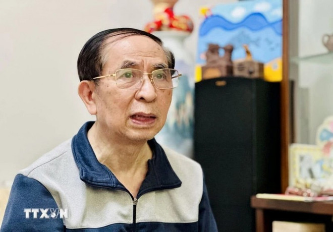 Nguyen Vinh Quang, vicepresidente de la Asociación de Amistad Vietnam-China. (Fotografía: VNA)