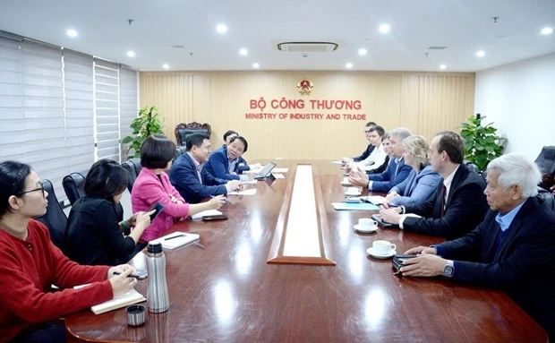 En el evento. (Fotografía: Ministerio de de Industria y Comercio de Vietnam)