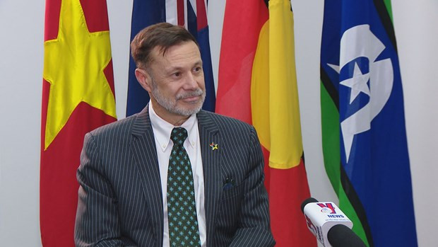 El embajador de Australia en Vietnam, Andrew Goldedzinowski. (Fotografía: VNA)