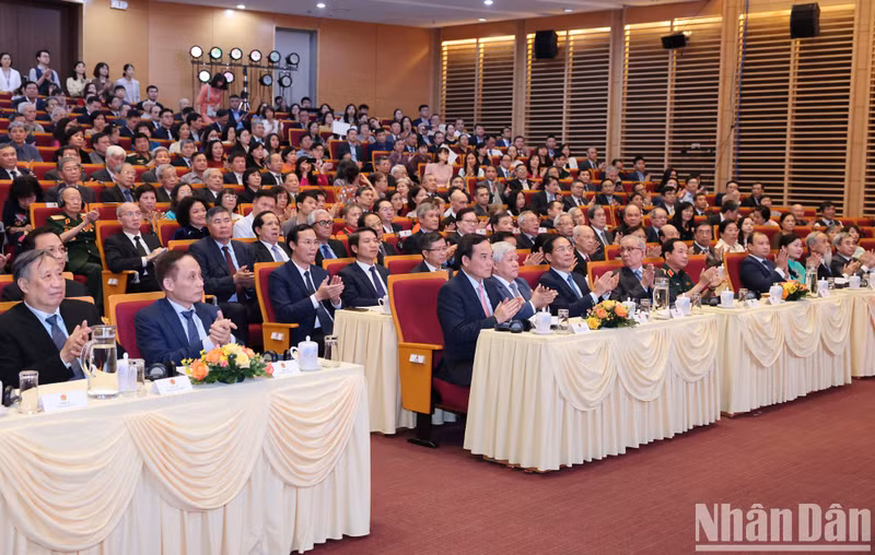 Los delegados en el evento.