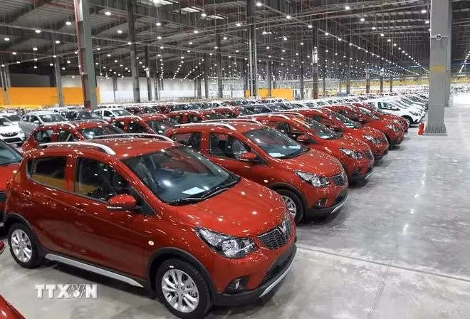 Automóviles eléctricos de Vinfast están a punto de lanzarse al mercado. (Fuente: VNA)