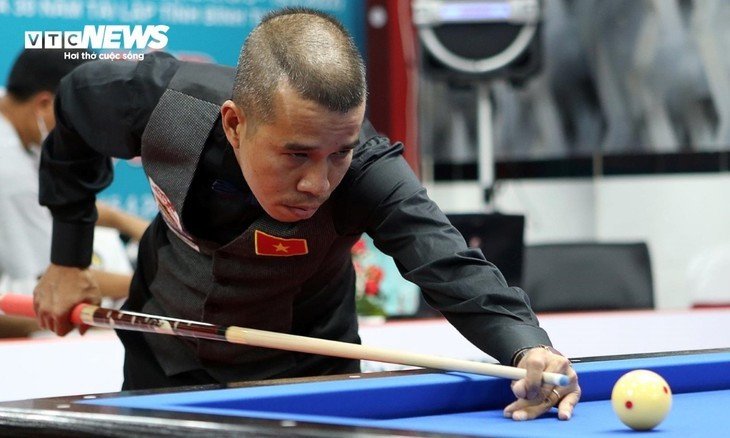 El jugador vietnamita de billar Tran Quyet Chien. (Foto: VTC)