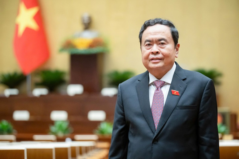 El presidente de la Asamblea Nacional de Vietnam, Tran Thanh Man.