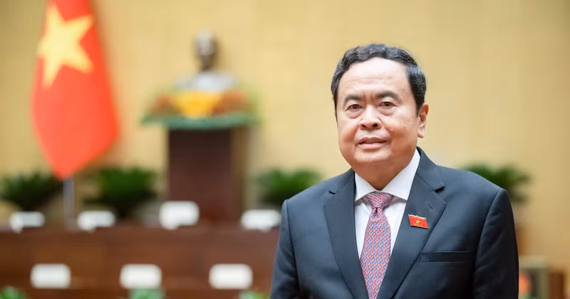 El presidente de la Asamblea Nacional de Vietnam, Tran Thanh Man.