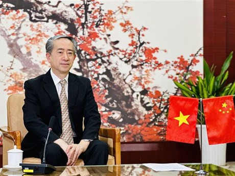 El embajador de China en Vietnam, Xiong Bo. (Foto: VNA)