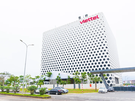 El centro de datos de Viettel en parque de alta tecnología Hoa Lac de Hanói. (Fuente: VNA)