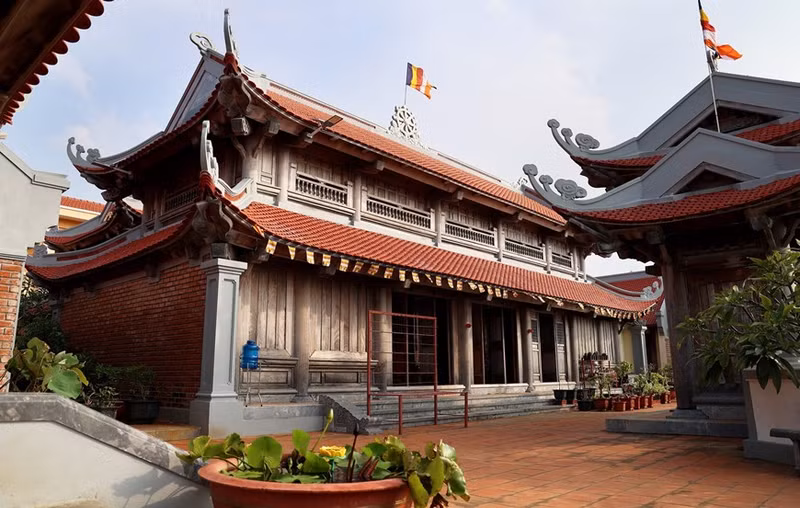 El recinto de la pagoda Da Tay. Foto: VNA