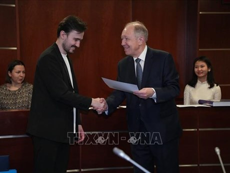 En el concurso (Fotografía: VNA)