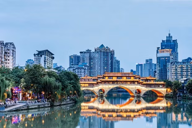 Chengdu es la capital de la provincia de Sichuan, en el suroeste de China. (Fuente: Cortesía de Vietjet)