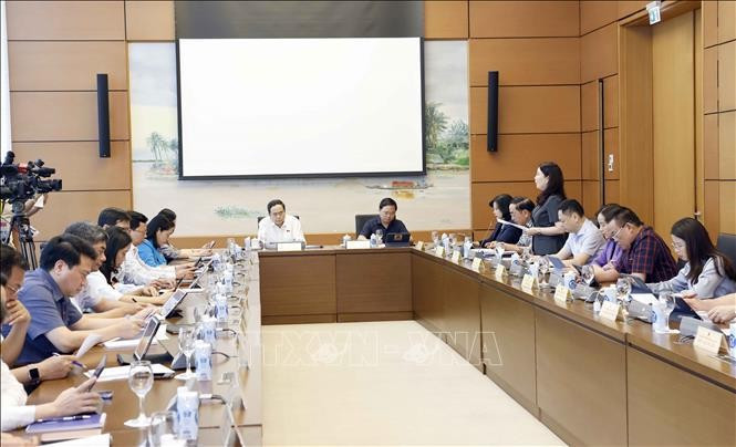 La Asamblea Nacional de Vietnam continúa su séptimo período de sesiones. (Foto: VNA)