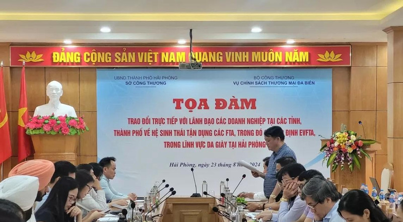Panorama del encuentro. (Fuente: congthuong.vn)