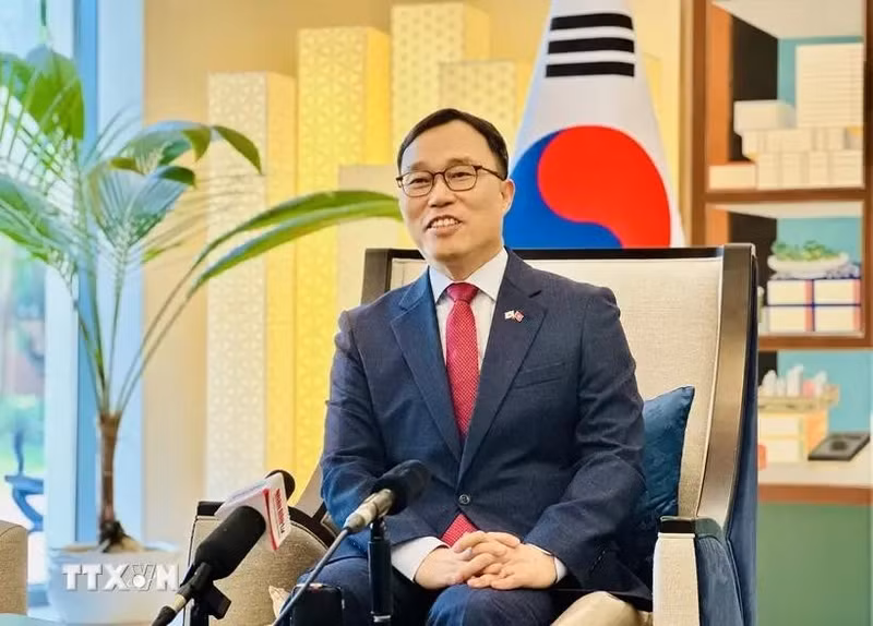 El embajador de Corea del Sur en Vietnam, Choi Young Sam. (Foto: VNA)