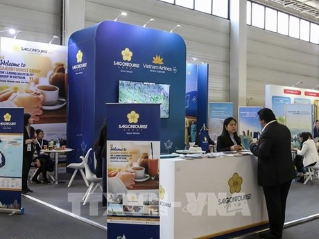 Pabellones de Vietnam en el evento (Fuente: VNA)